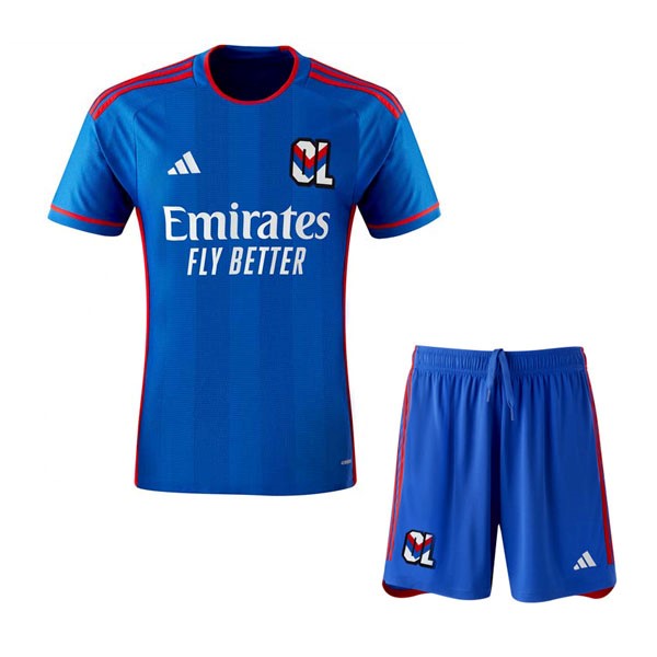 Camiseta Lyon 2ª Niño 2023-2024